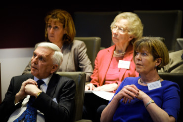 Dr Sally Adams and Keith Green